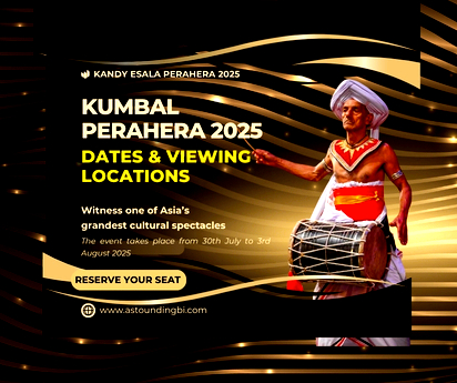 Kumbal Perahara 2025 - Dates and viewing locations